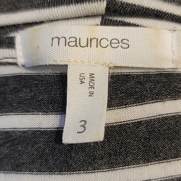 Maurices Grey/White Striped jacket - Picture 5 of 7